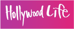 A pink background with the words hollywood united written in white.